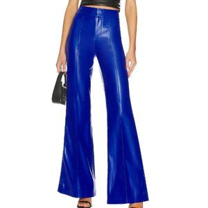 Alice + Olivia Dylan Faux Leather Wide Leg Pant
